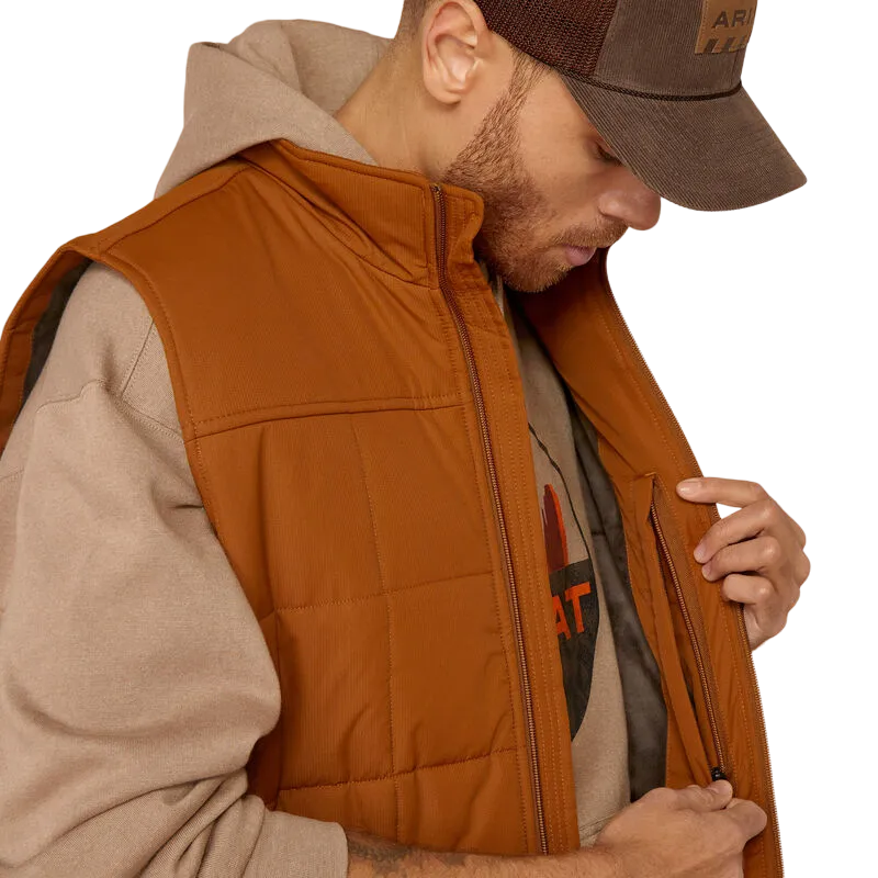 Ariat Men's Crius Chestnut Insulated Vest