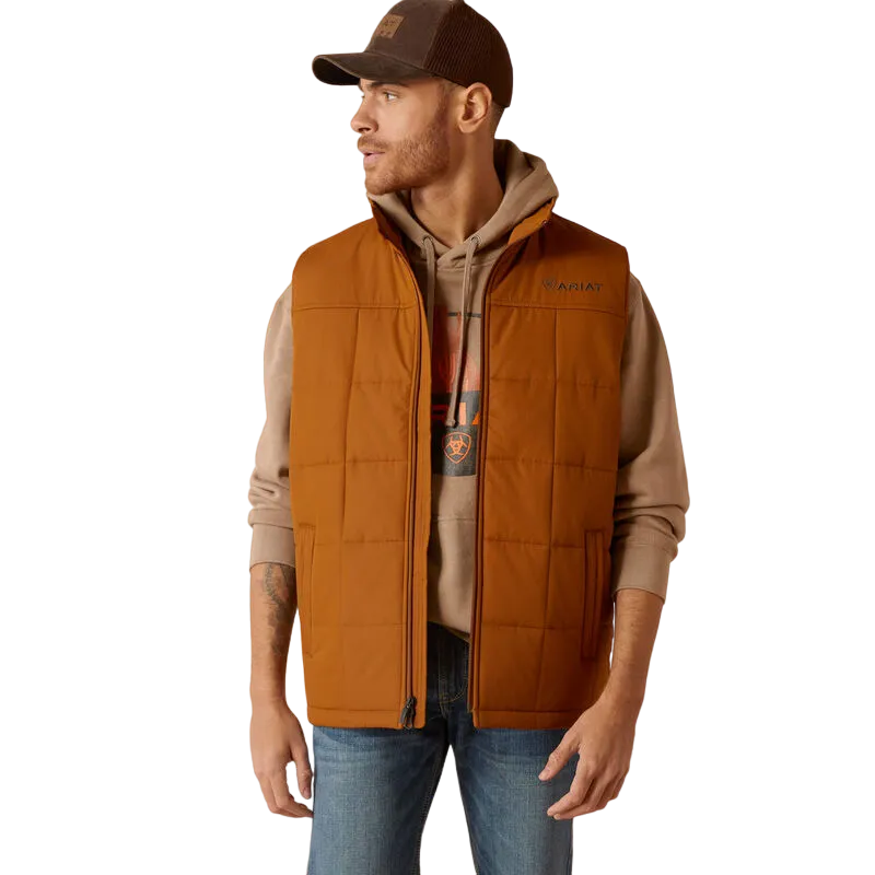 Ariat Men's Crius Chestnut Insulated Vest