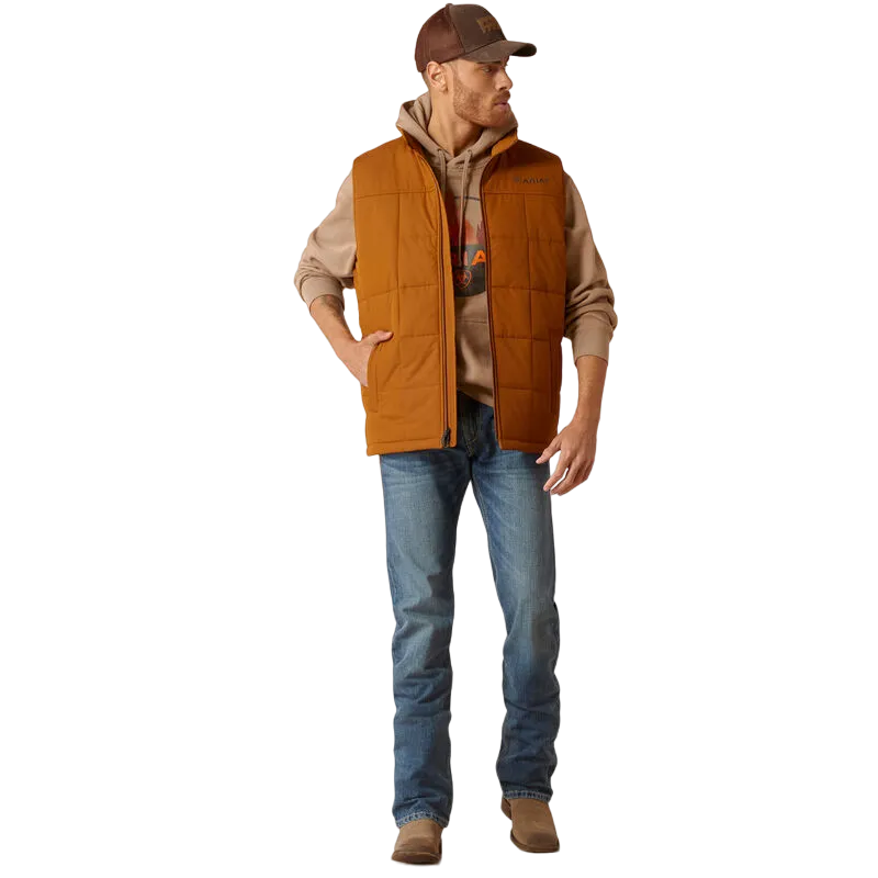 Ariat Men's Crius Chestnut Insulated Vest