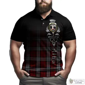 Brodie Dress Tartan Polo Shirt Featuring Alba Gu Brath Family Crest Celtic Inspired