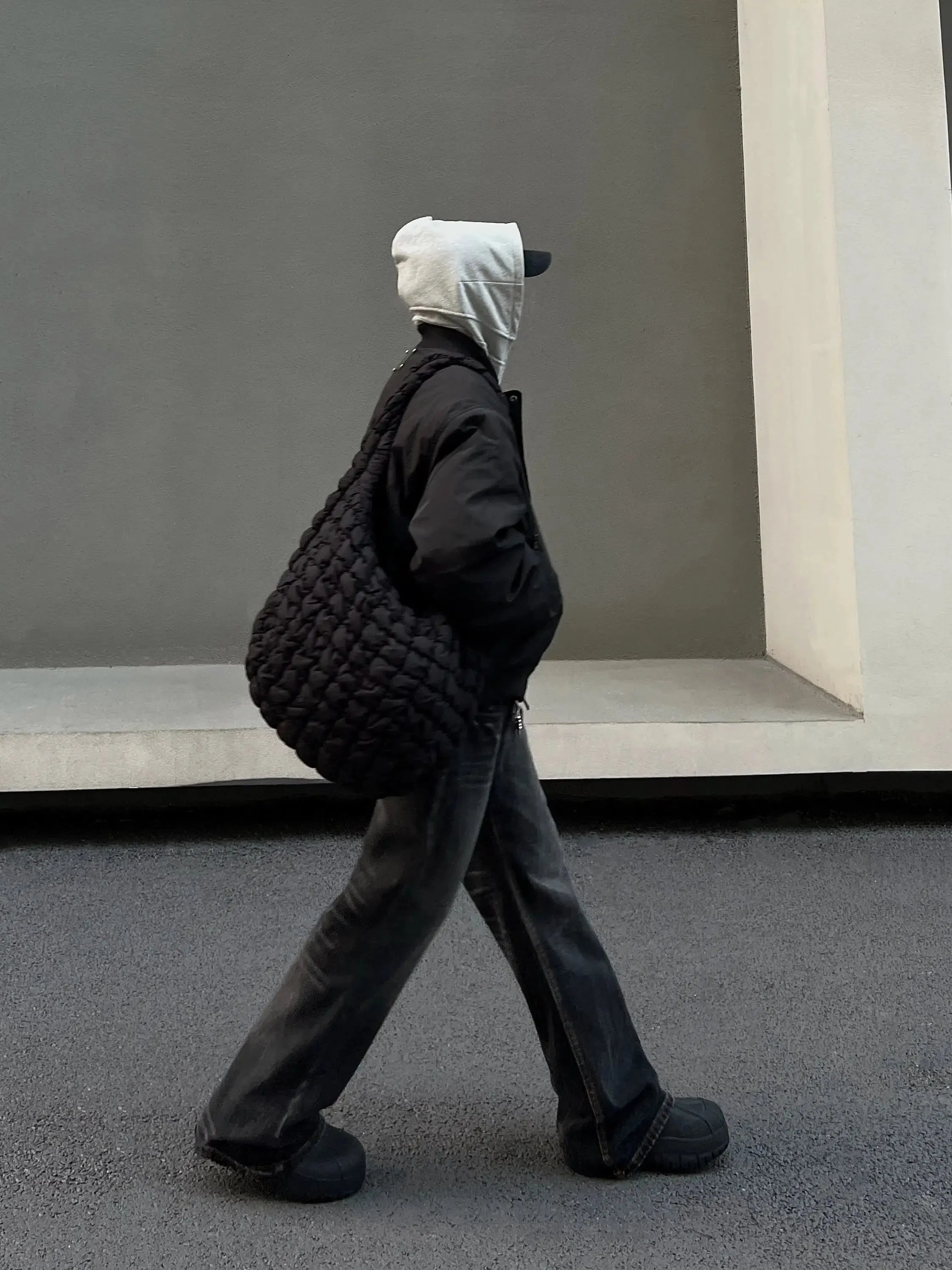 ChicMy-Fall Outfits -Autumn/Winter Coat Jacket INS Style Street Fashion Quilted Black Bomber Jacket