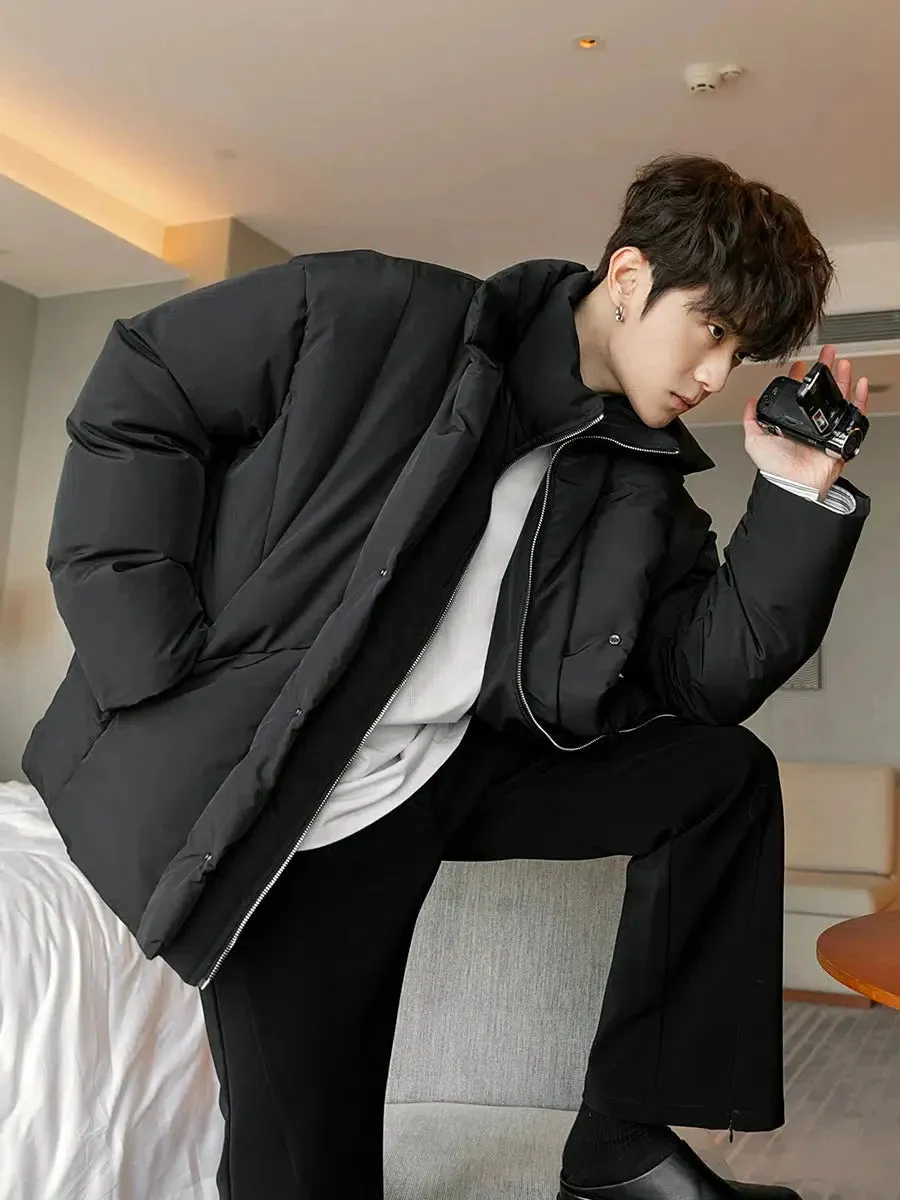ChicMy-Fall Outfits -Autumn/Winter Coat Jacket INS Style Street Fashion Quilted Two Piece Puffer Jacket