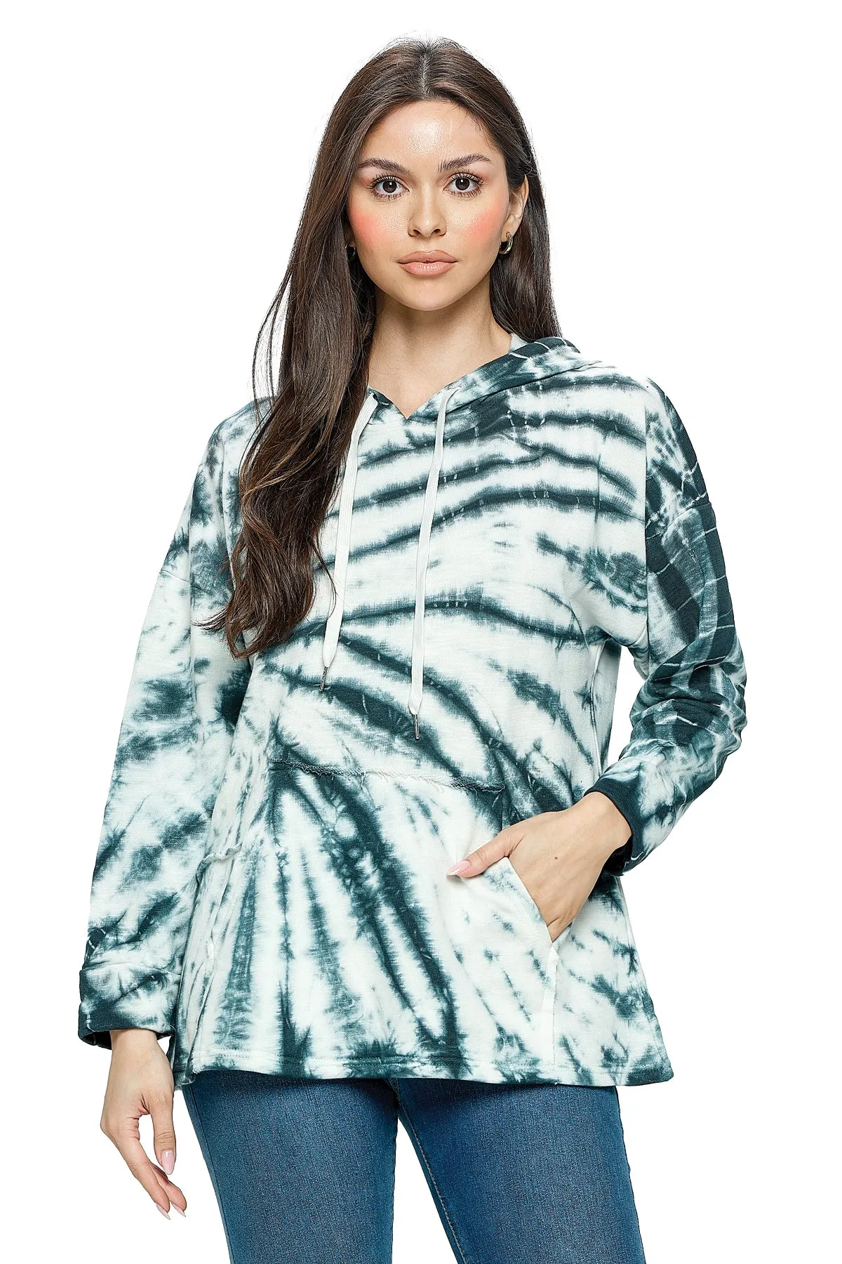 Hoodie Boho Pullover Tie dye