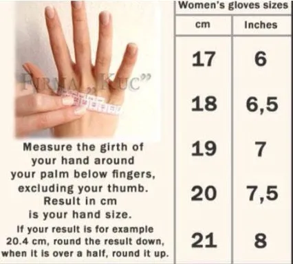 Luxury Long leather gloves for ladies