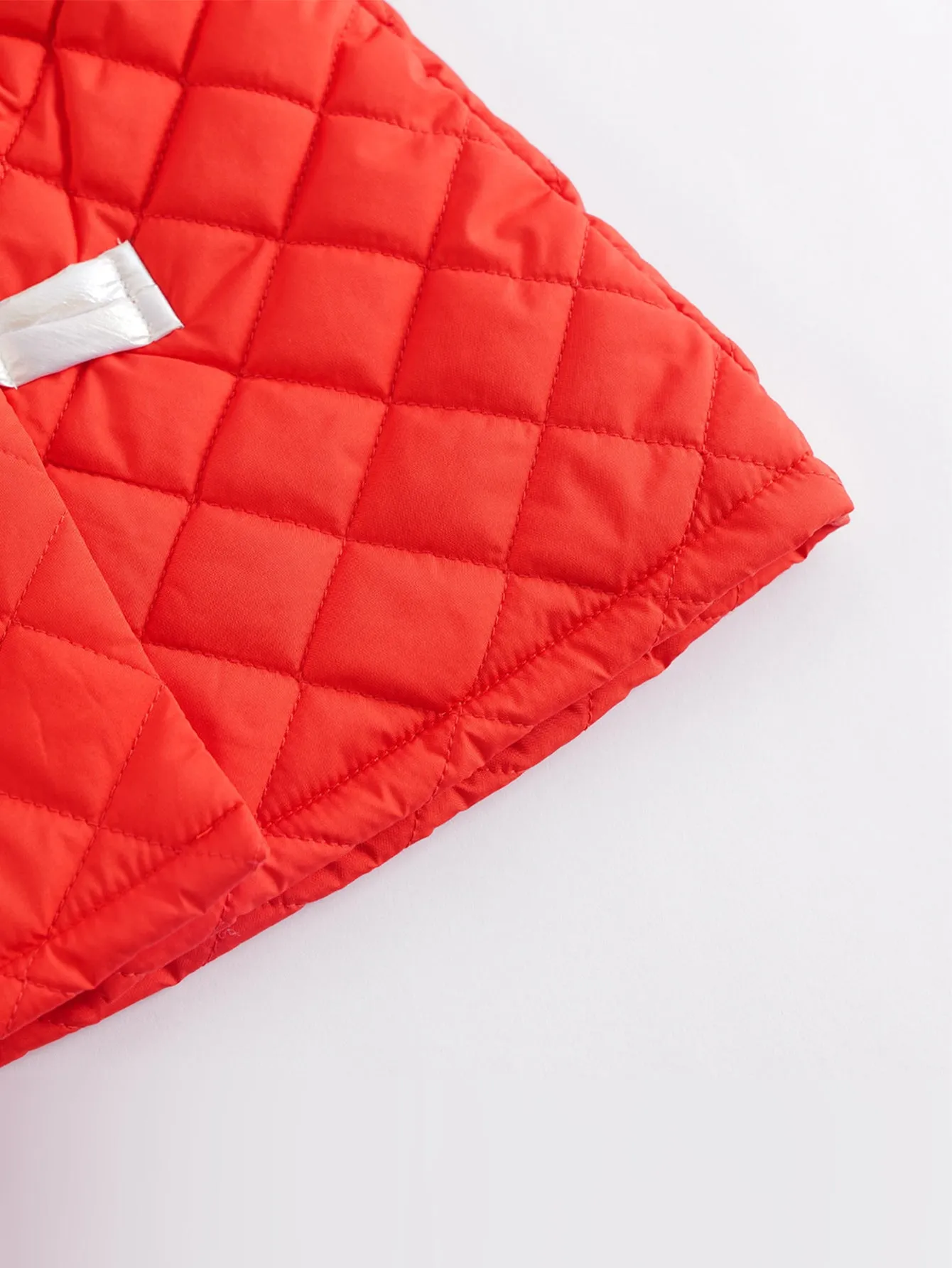 MARC & JANIE Girls New Year Frog Closure Quilted Coat 221591