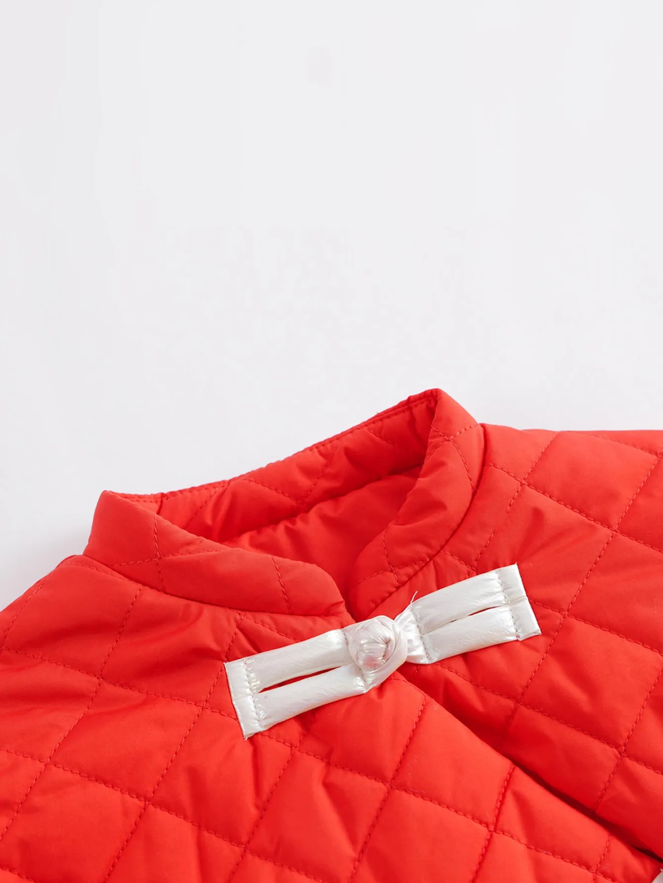 MARC & JANIE Girls New Year Frog Closure Quilted Coat 221591