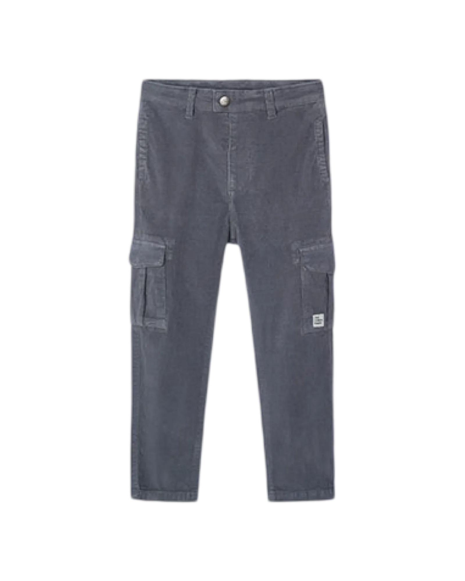 Mayoral Slim Cargo Corduroy Pants