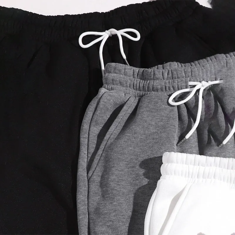 Pack Of Four Drawstring Waist Thermal Lined Sweatpants