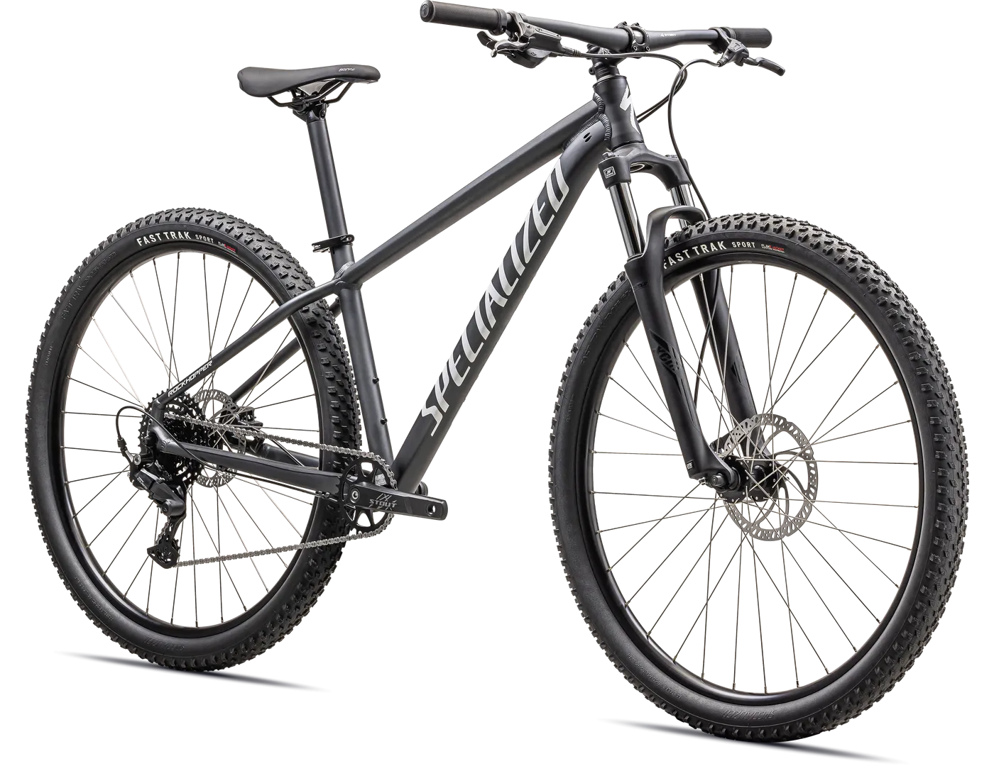 Rockhopper Sport Satin Black Liquid Metal / White