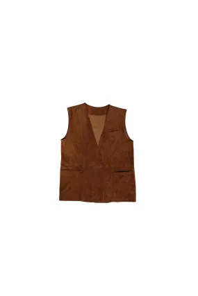 Suede Gilet by Clan Upstairs Private Label