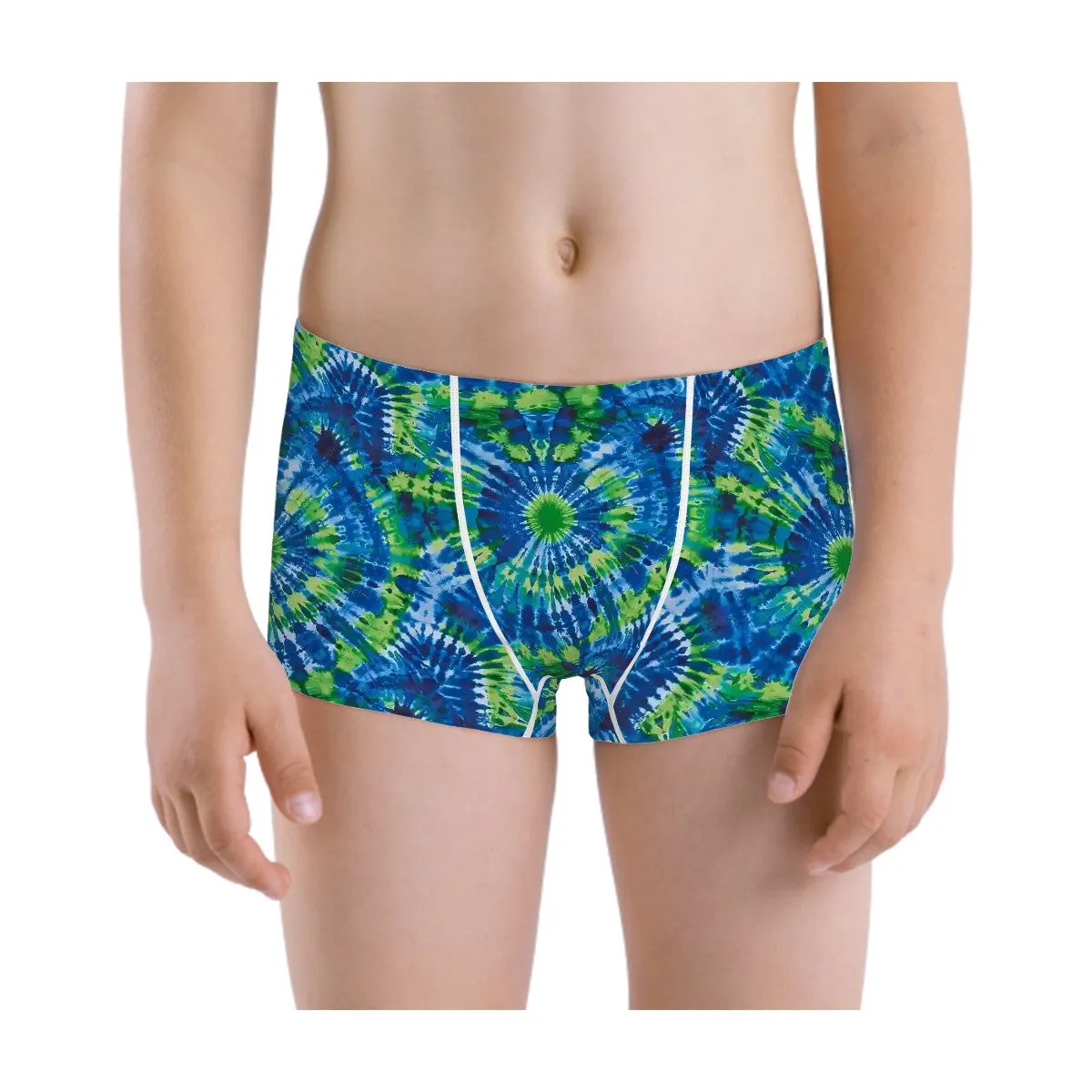 Tie Dye Themed ,Boys Boxer Briefs Underwear